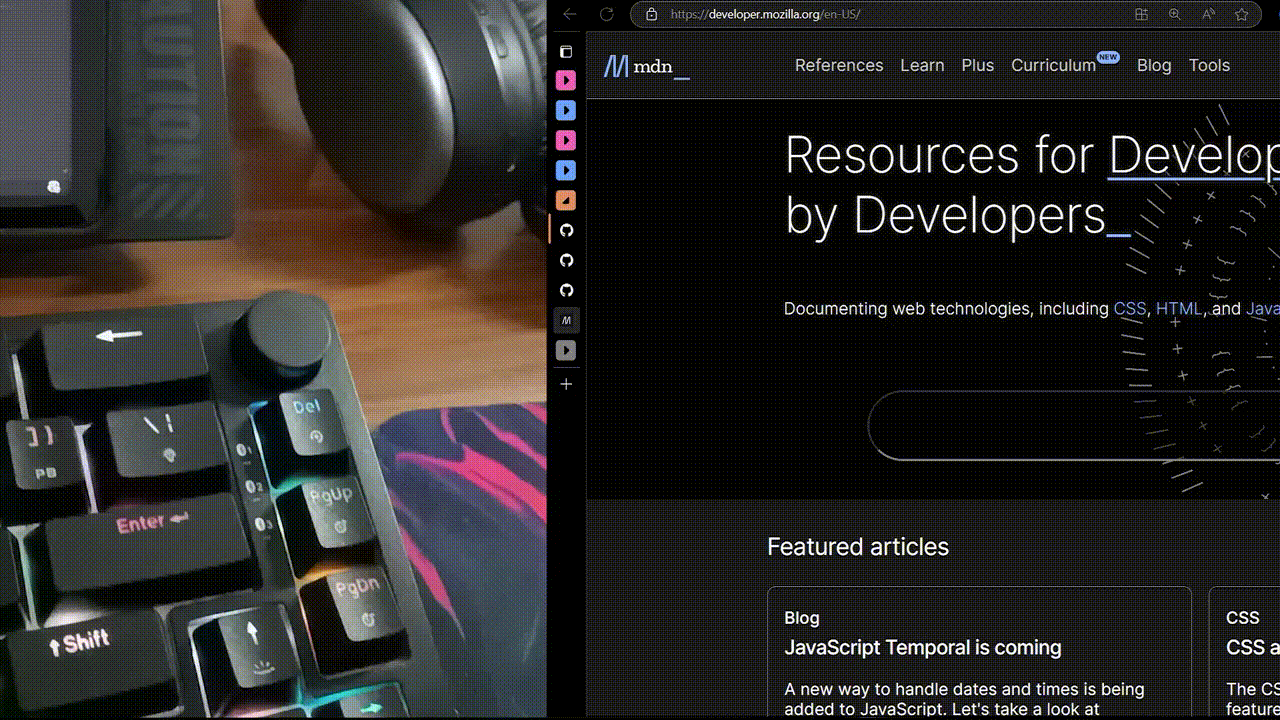 Smart Scroll in action